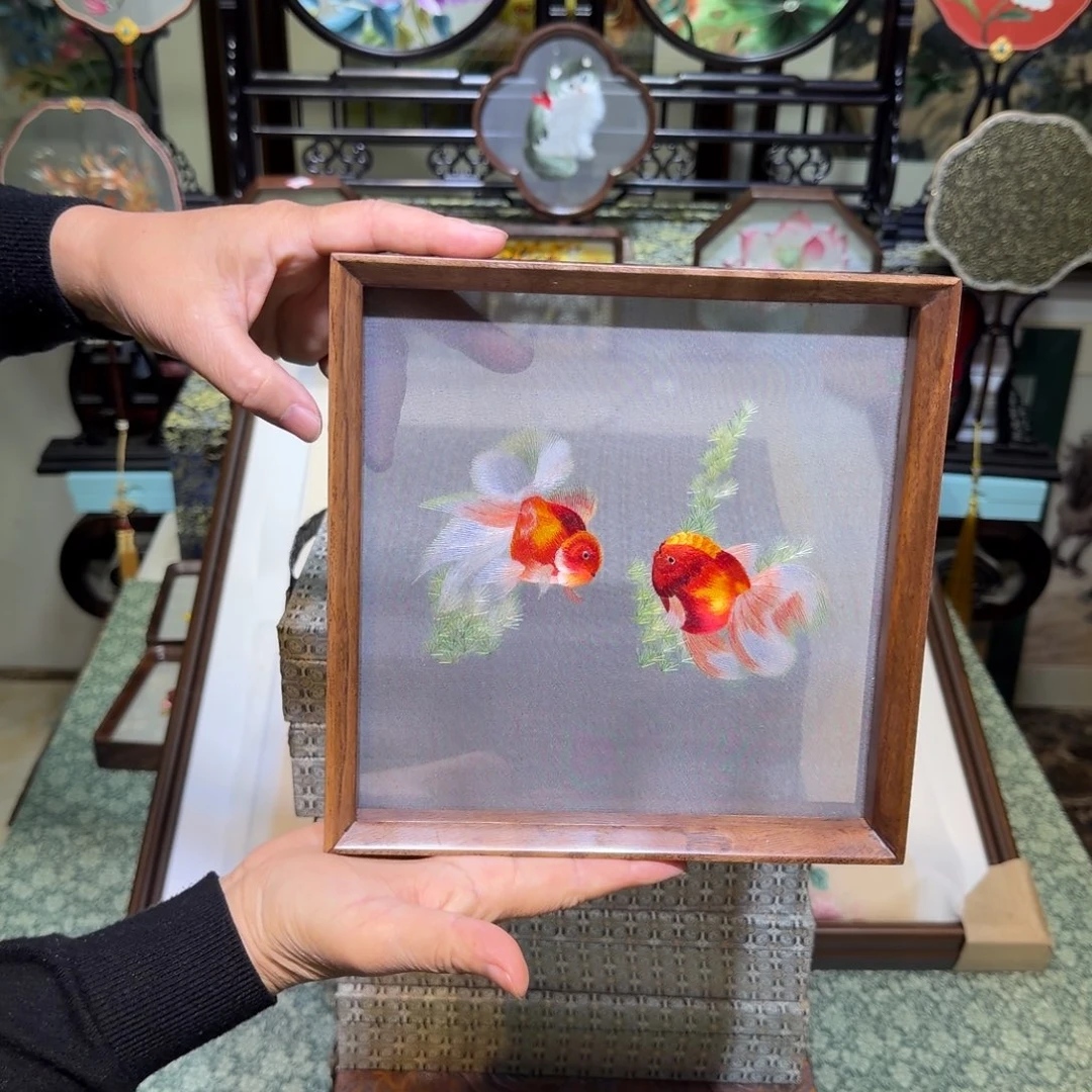 刺绣手工苏绣工艺制作技艺精湛