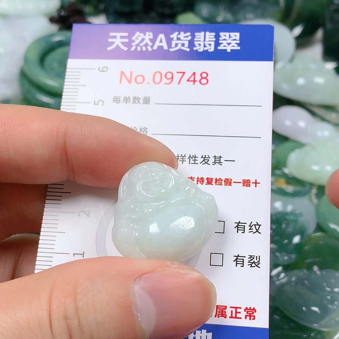 翡翠颈饰未镶嵌天然翡翠