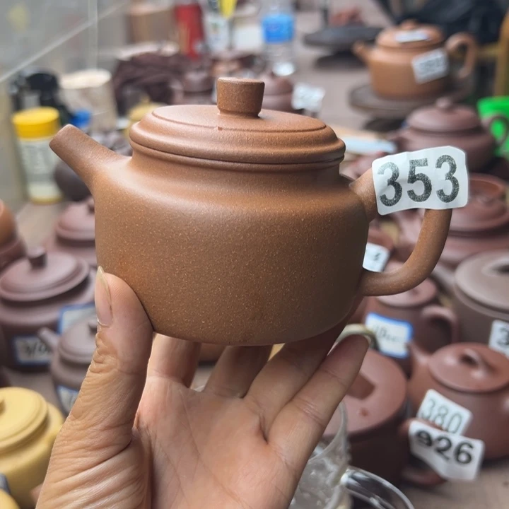 茶壶紫砂降坡泥半手230