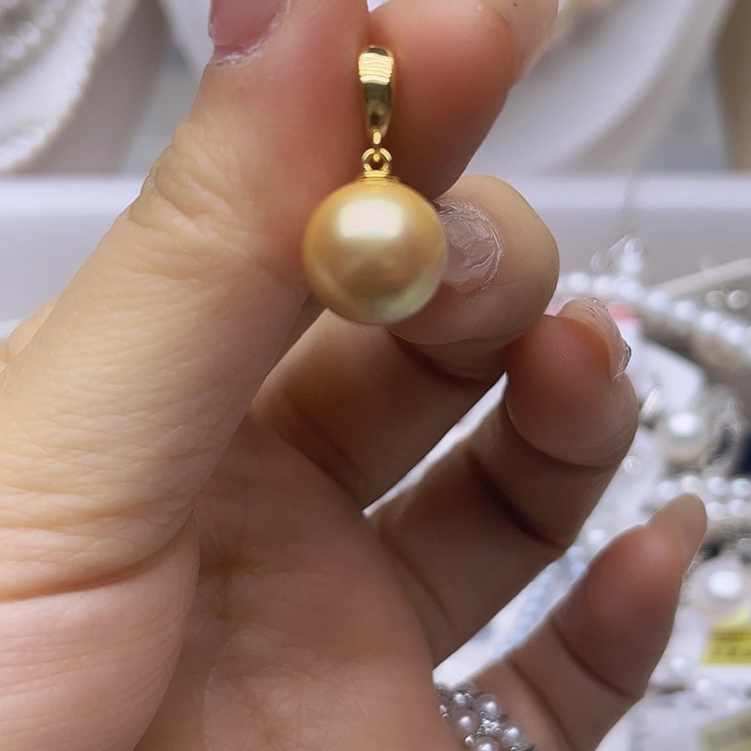 吊坠或者耳钉未镶嵌淡水珍珠