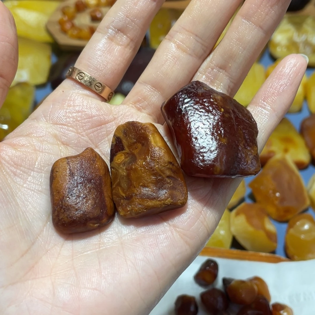 小***子定制蜜蜡未镶嵌波罗的海琥珀蜜蜡原石