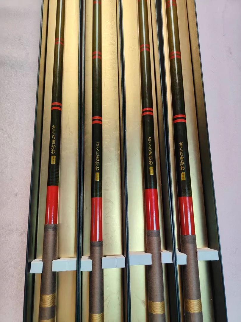 红新品日式杆台钓鱼竿不带包装盒