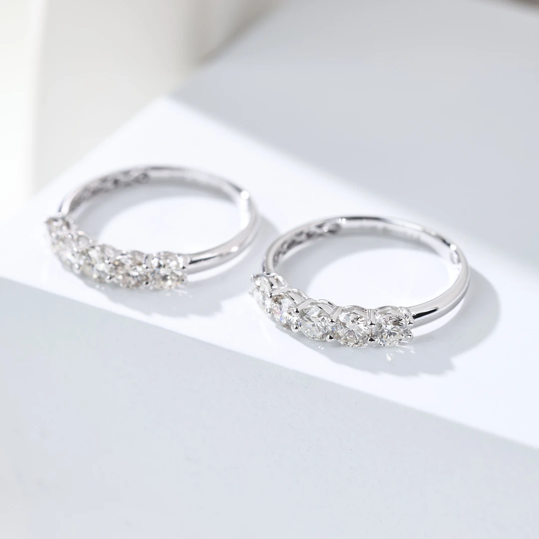 【举石臻选】TA0915-1204-45钻石戒指18k（一件/多样性发）H