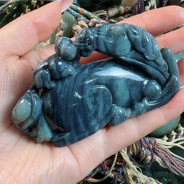 和田玉把件未镶嵌