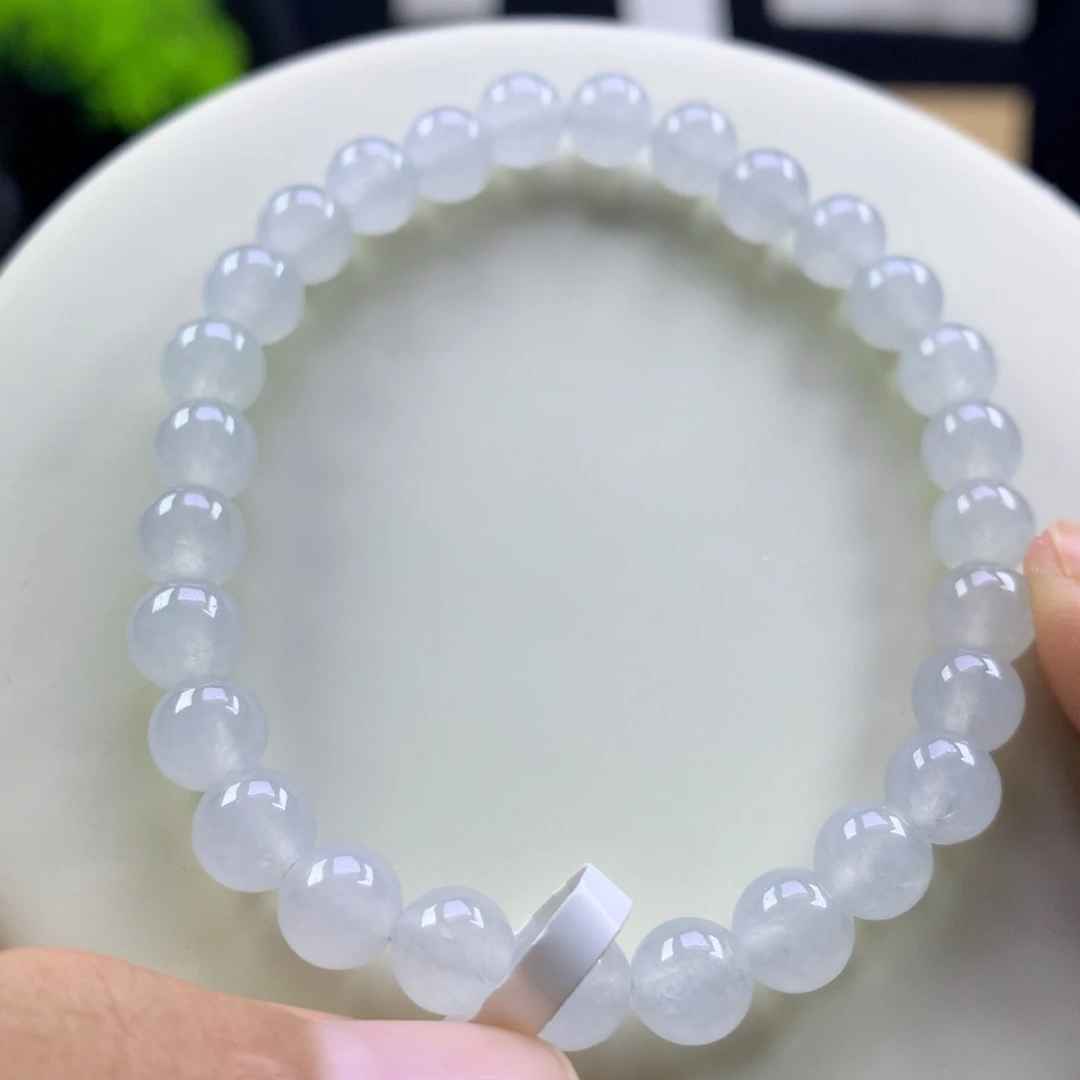 未镶嵌手串翡翠卡6.3