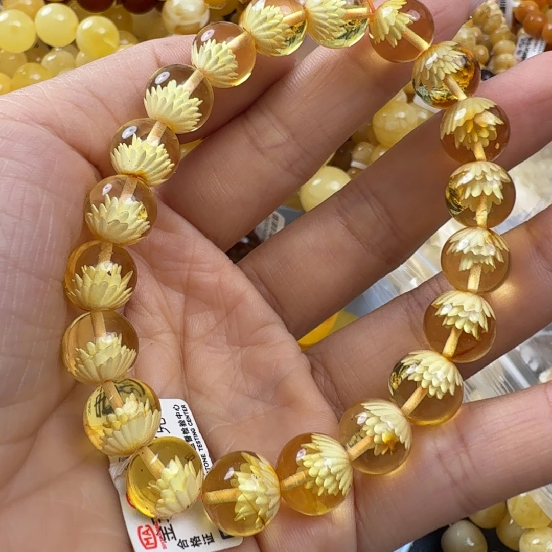 琥珀未镶嵌珠宝奇石