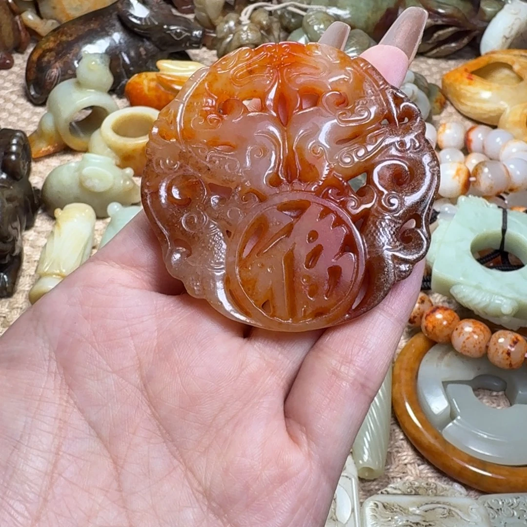 白玉菩提吊坠挂件