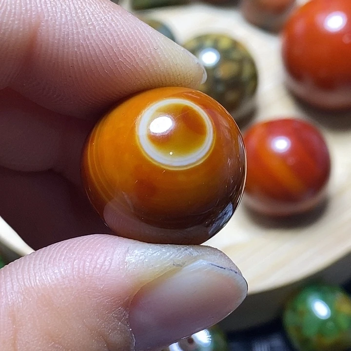 期***来玛瑙/玉髓未镶嵌颈饰