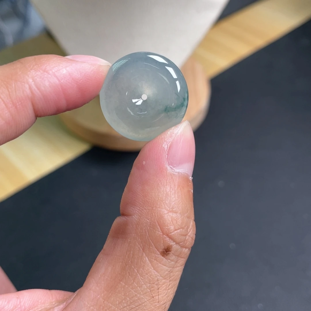 翡翠未镶嵌颈饰22.4-5.8