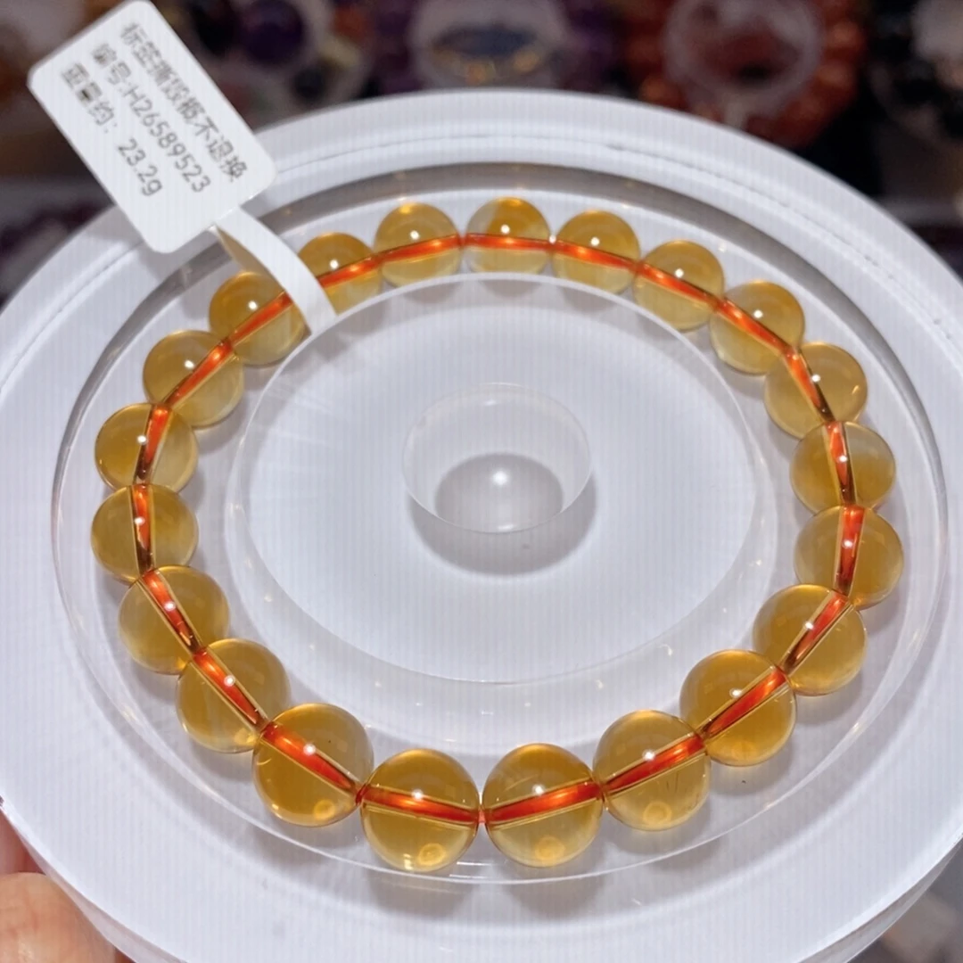 未镶嵌手链水晶F黄水晶9.3