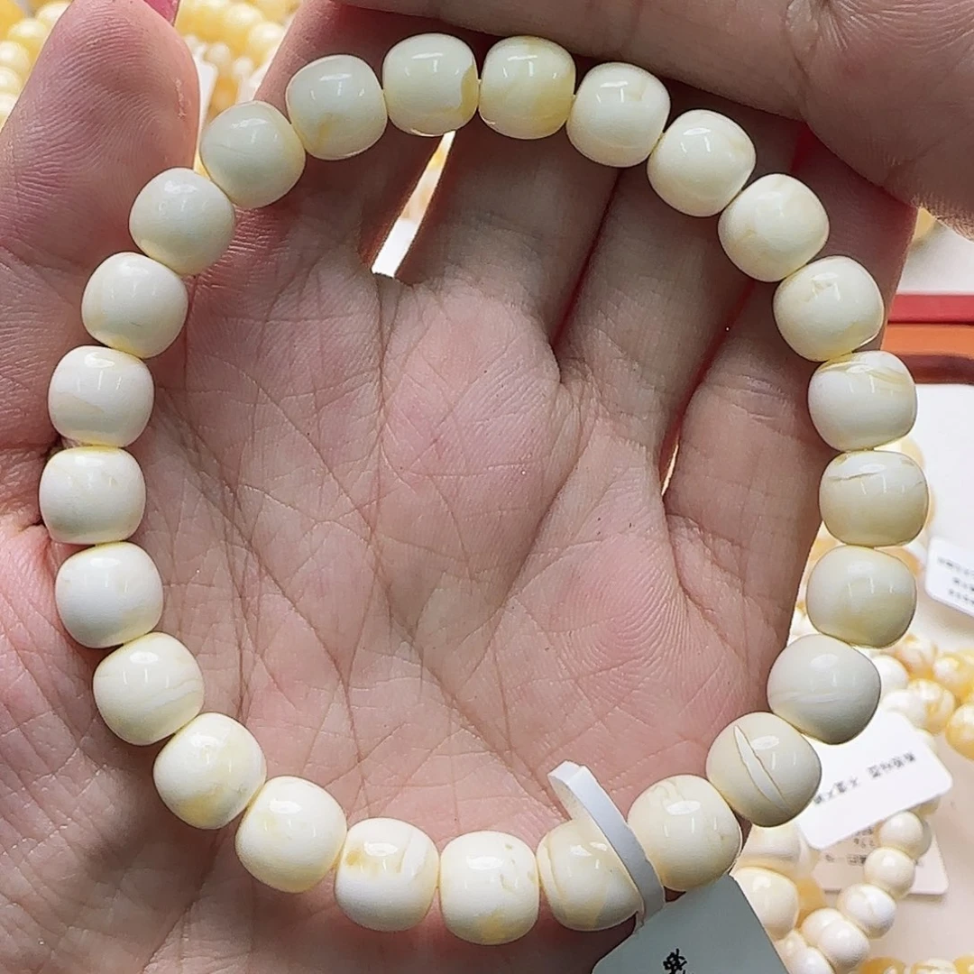 琥珀未镶嵌手链蜜蜡手串
