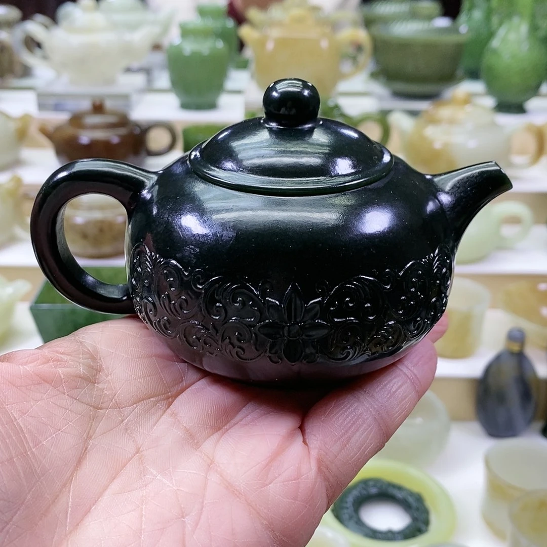 和田玉茶壶未镶嵌