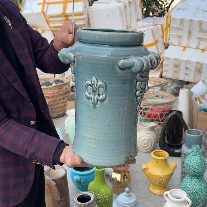 瓶高度30厘米口径14厘米微瑕捡漏底孔干裂