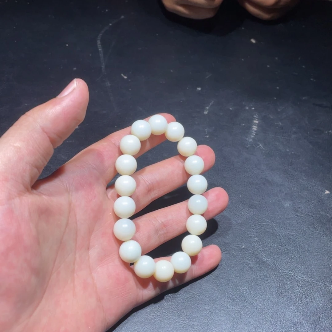 【闪购商品】手链未镶嵌和田玉（白玉）