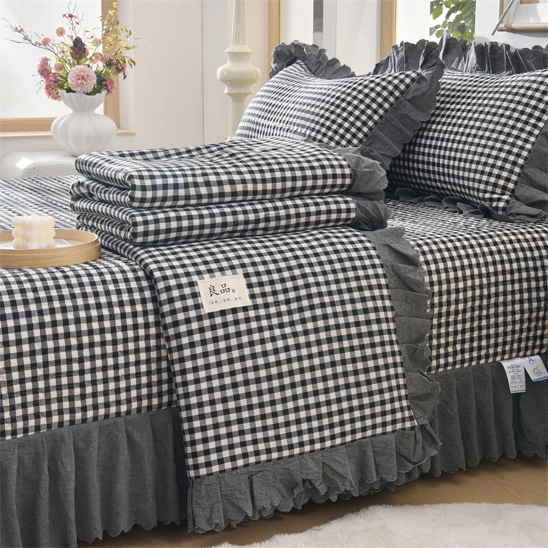 2026新款夏被四件套被套印花夏被夏凉被空调被夏季可机洗薄被子