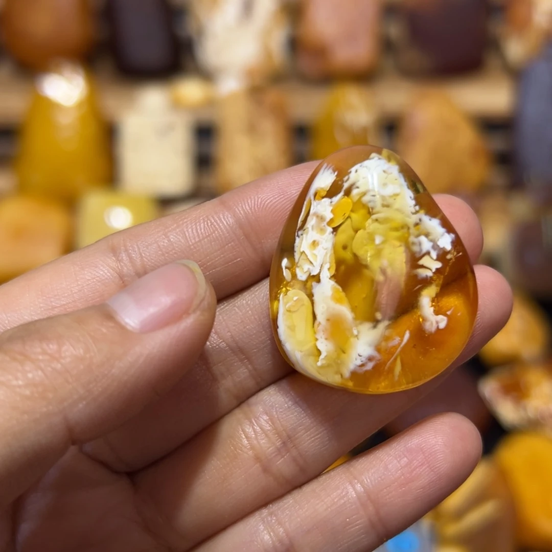 定制琥珀未镶嵌琥珀蜜蜡