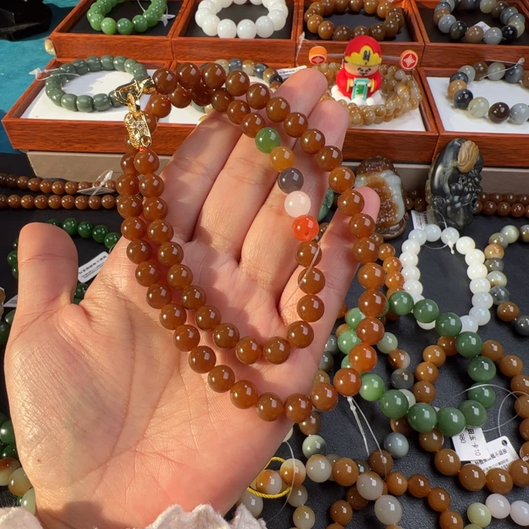 和田玉手链未镶嵌