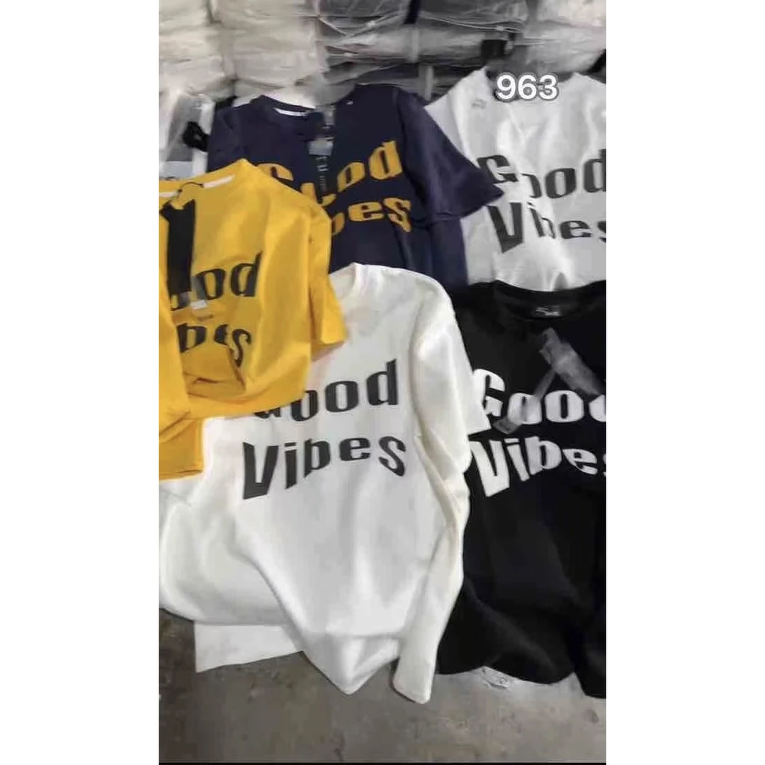 新款圆领大版T恤963