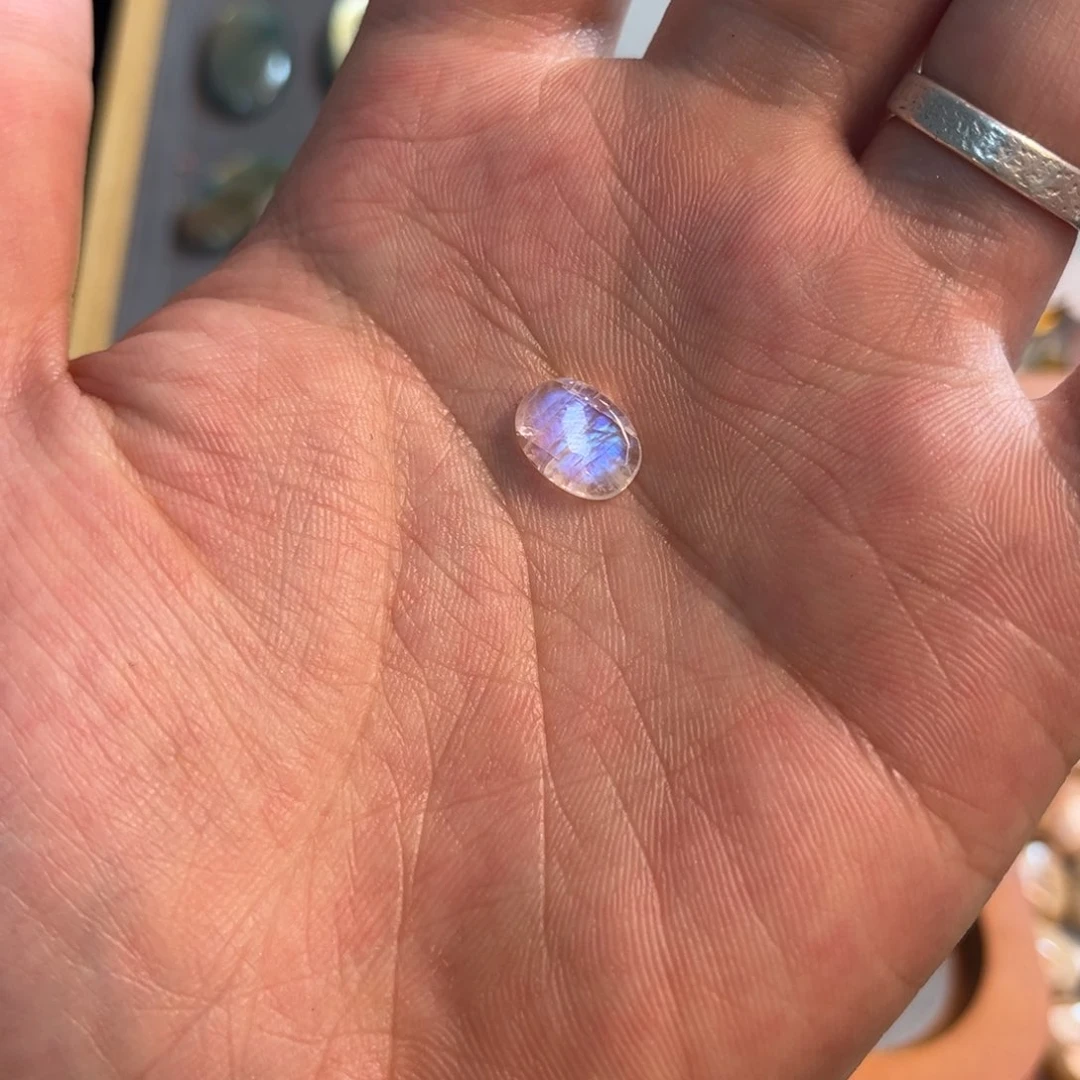 拉长石吊坠未镶嵌㫪