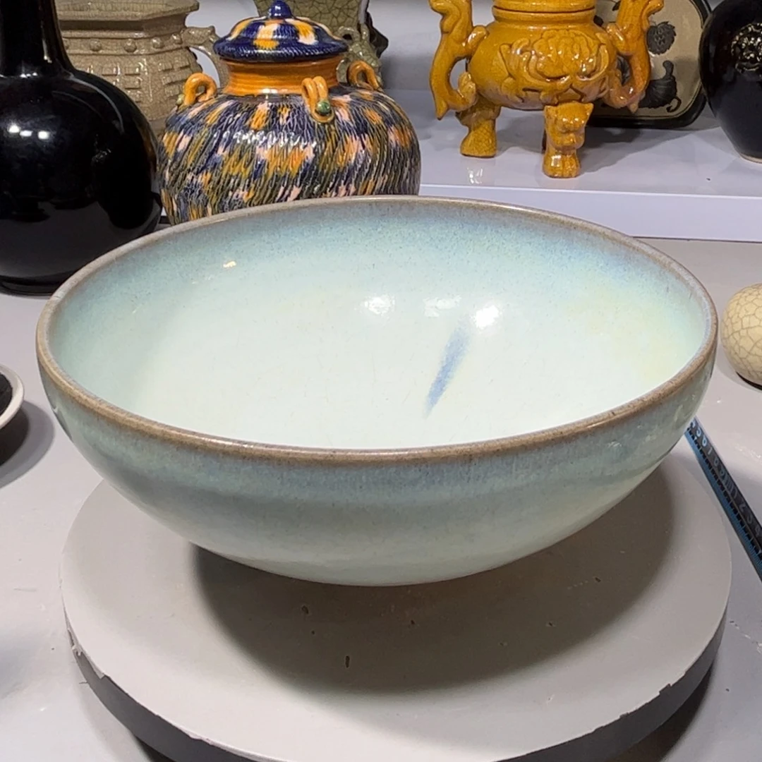 瓶钧窑碗品相完美