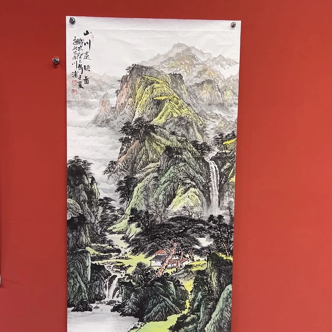 国画李川浦画家作品