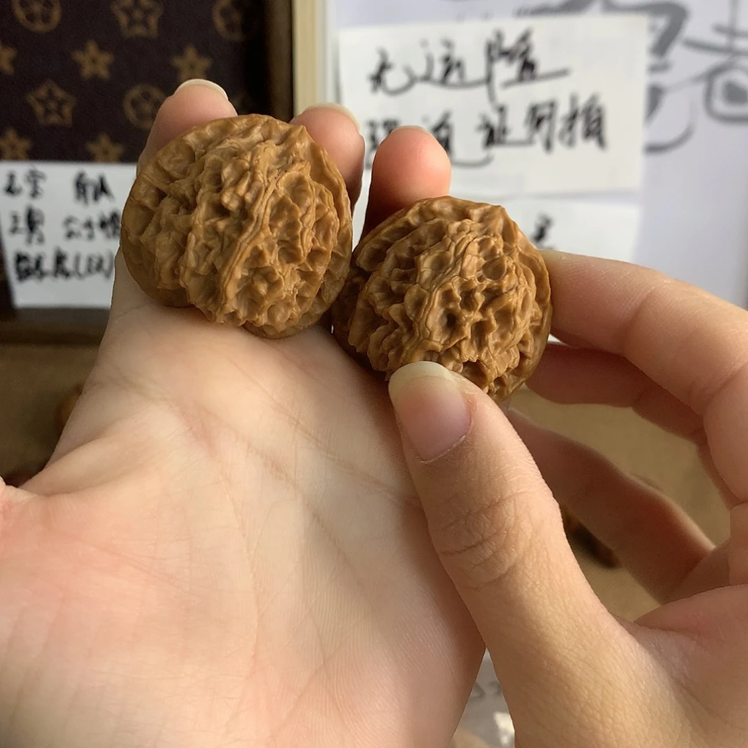 把件文玩核桃全品纯手工打底苹果圆