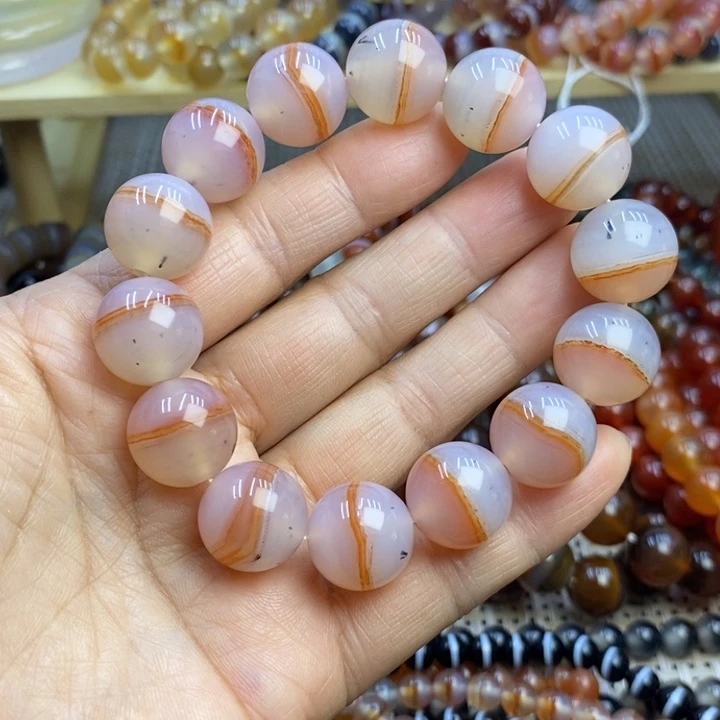 玛瑙/玉髓未镶嵌手链