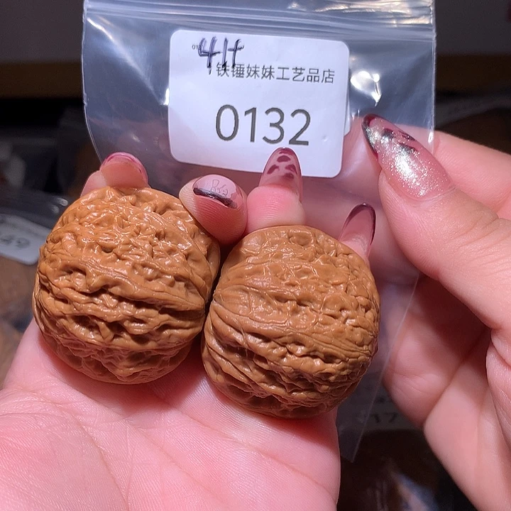 文玩核桃把件铁锤41➕