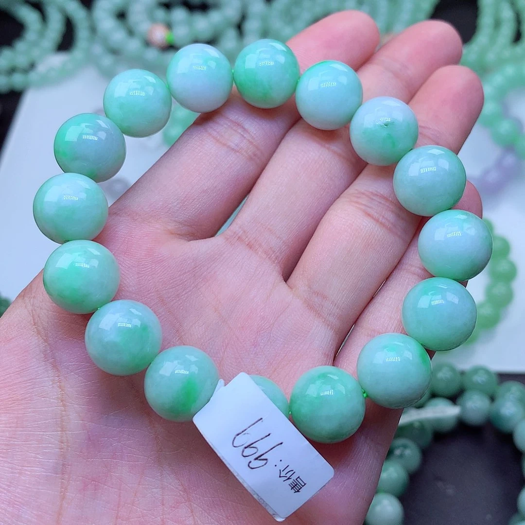 翡翠未镶嵌毛衣链