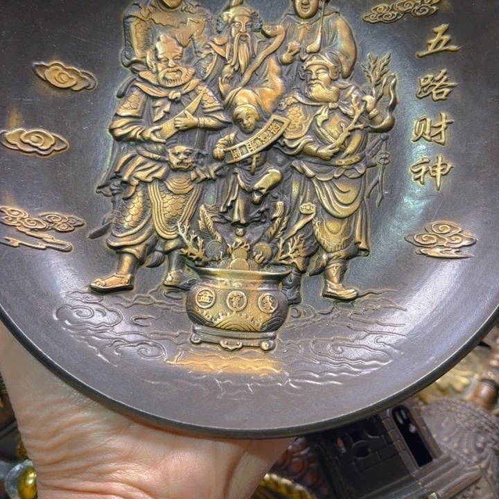 铜器摆件收收藏藏