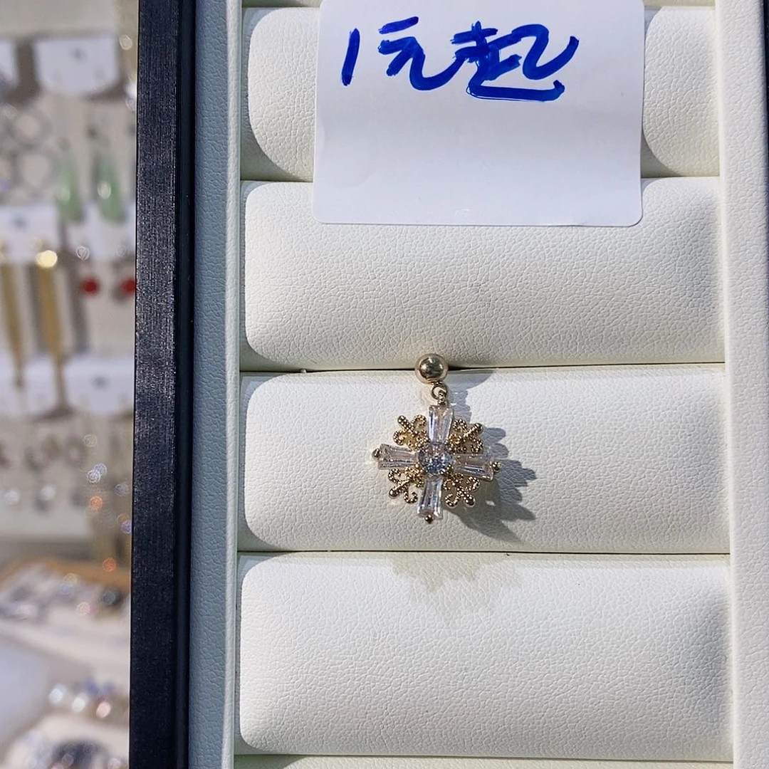 银S925镶嵌淡水珍珠耳饰