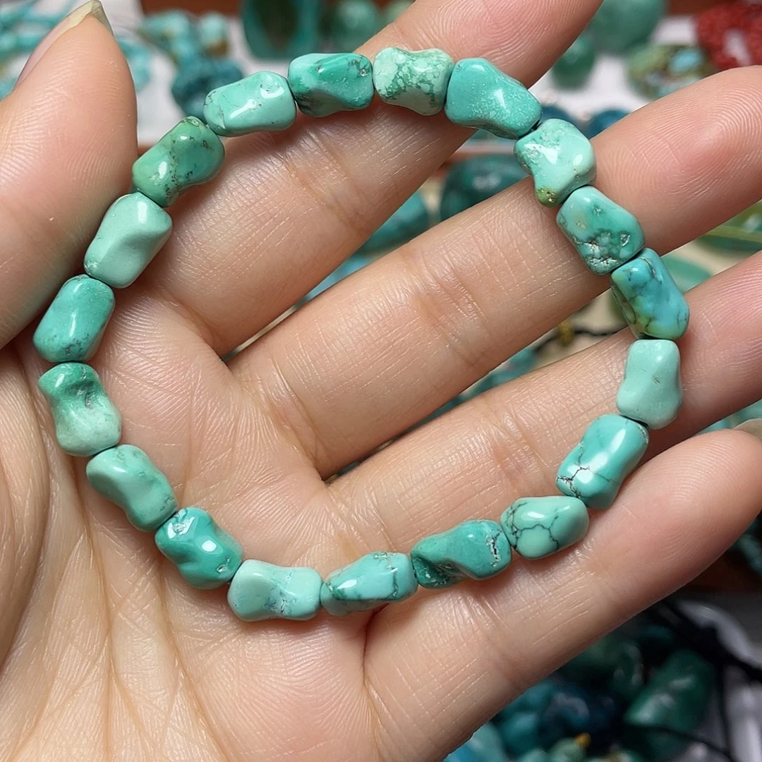 绿松石未镶嵌手链