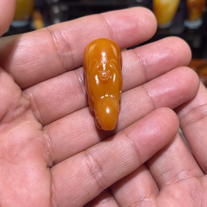 和田玉颈饰未镶嵌老*