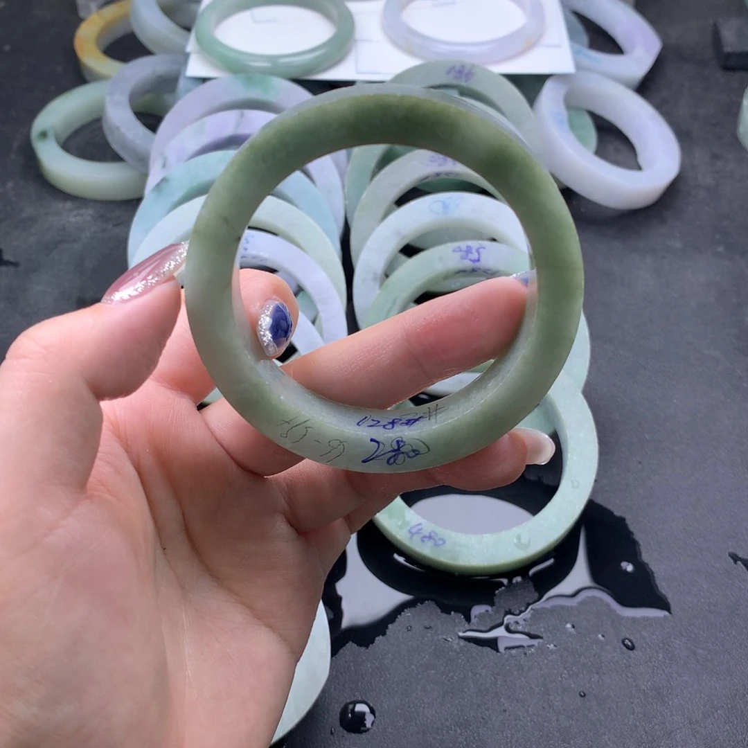 【闪购商品】未镶嵌手镯定制翡翠