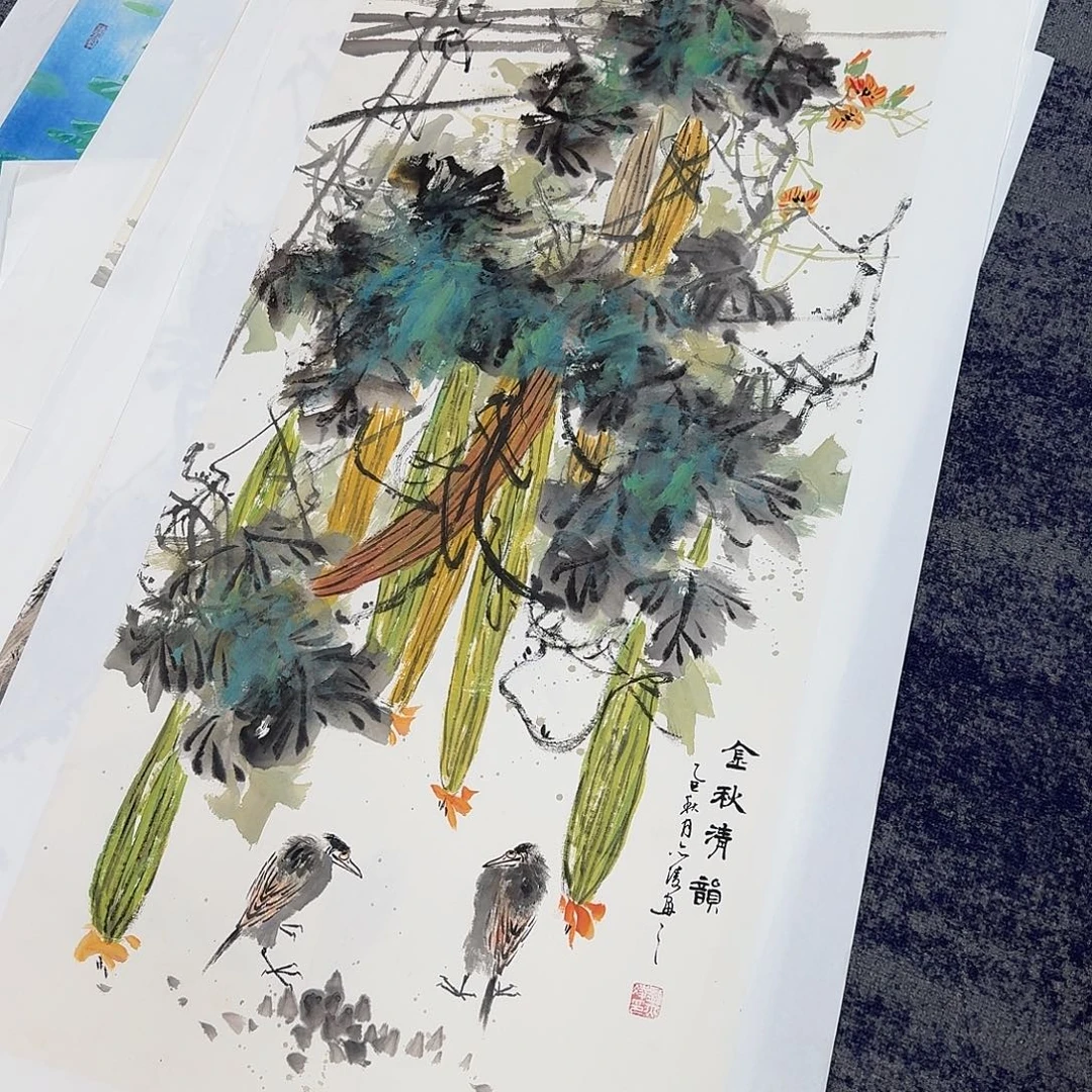 国画国画作品展览