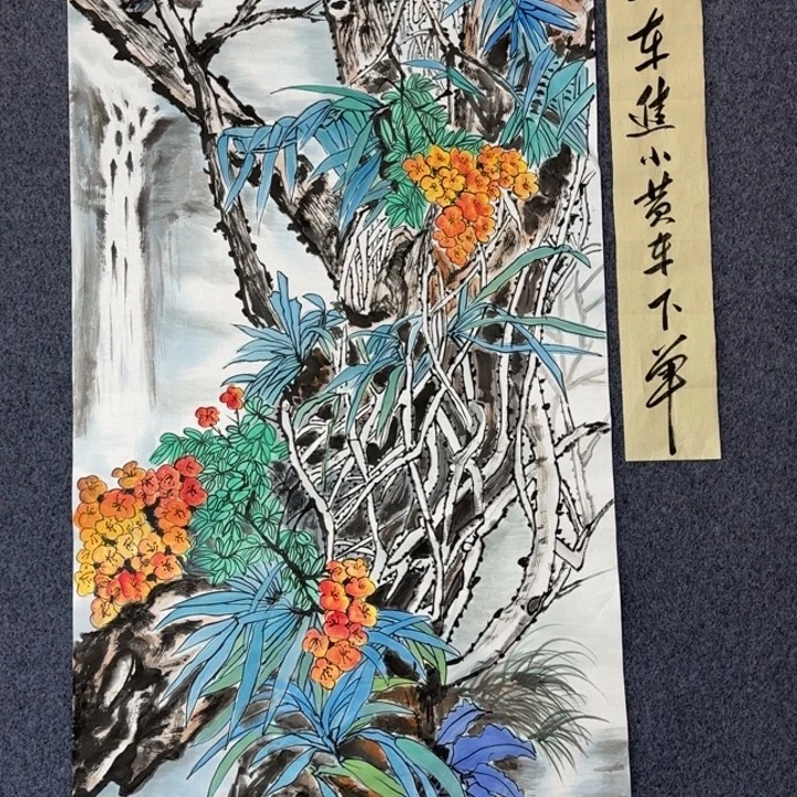 国画手绘国风138*69