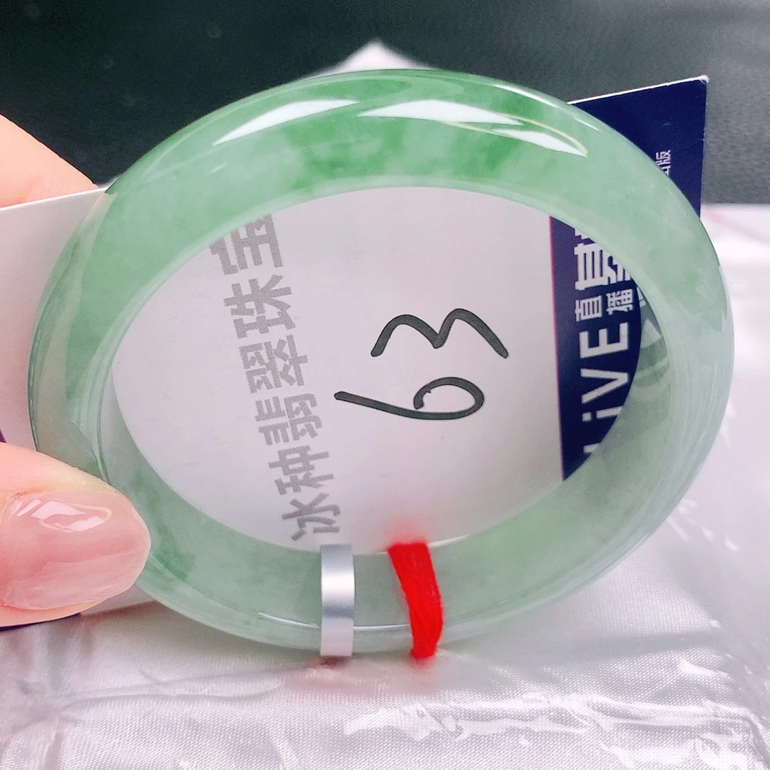 翡翠未镶嵌手镯缅甸天然a货翡翠