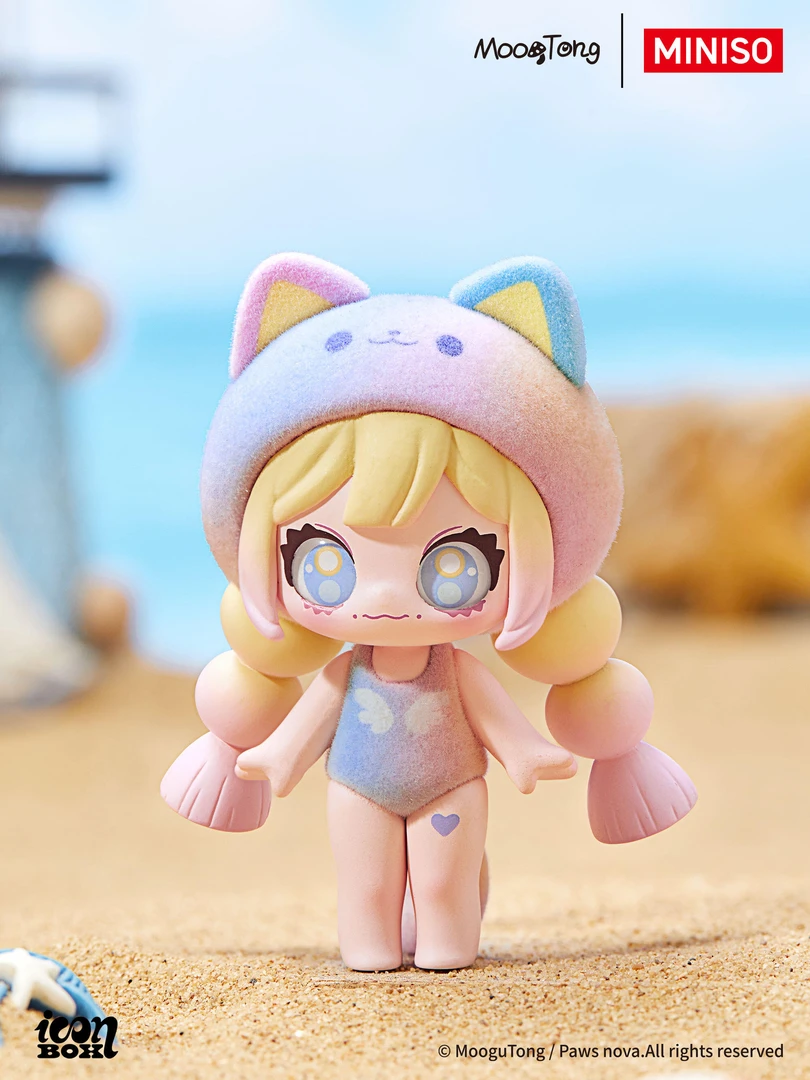 【小公主】正版HOLA多巴胺猫猫系列iconbox系列潮玩盲盒