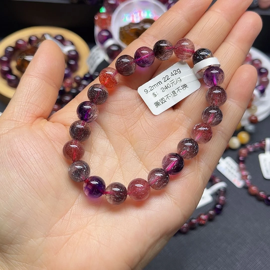 水晶手链未镶嵌大****。