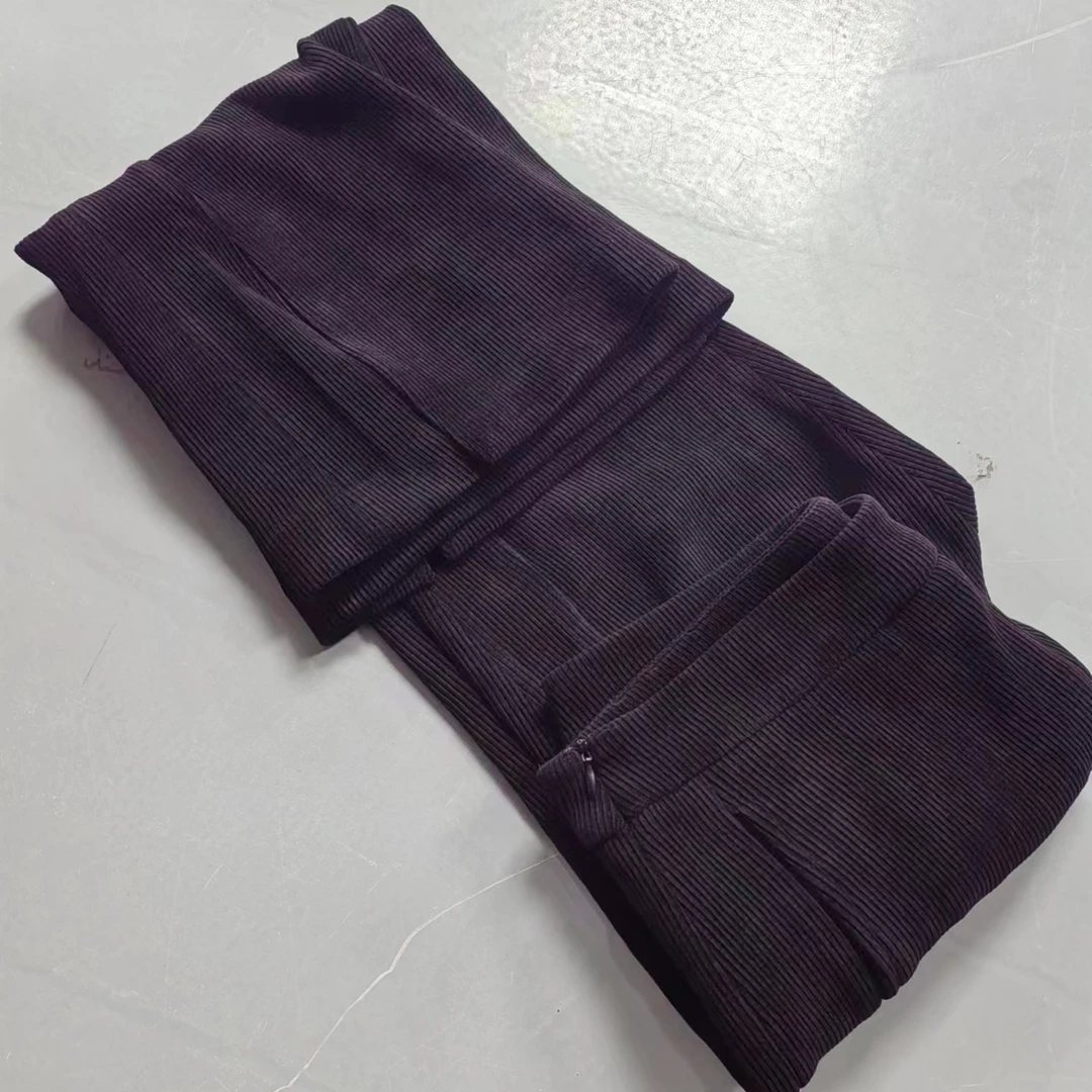 【南油玲姐】黑色休闲裤86130