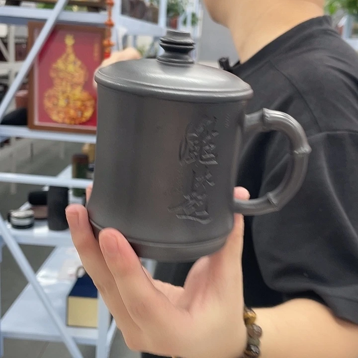 茶杯紫砂玄铁石黄风生水起