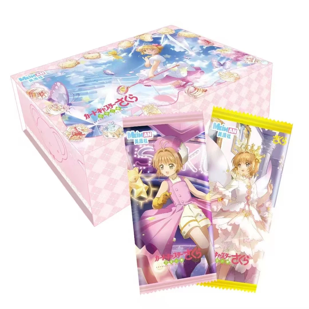 【小鱼拆卡点盒子】美漫社第一弹魔卡少女樱国产收藏卡牌默认代拆