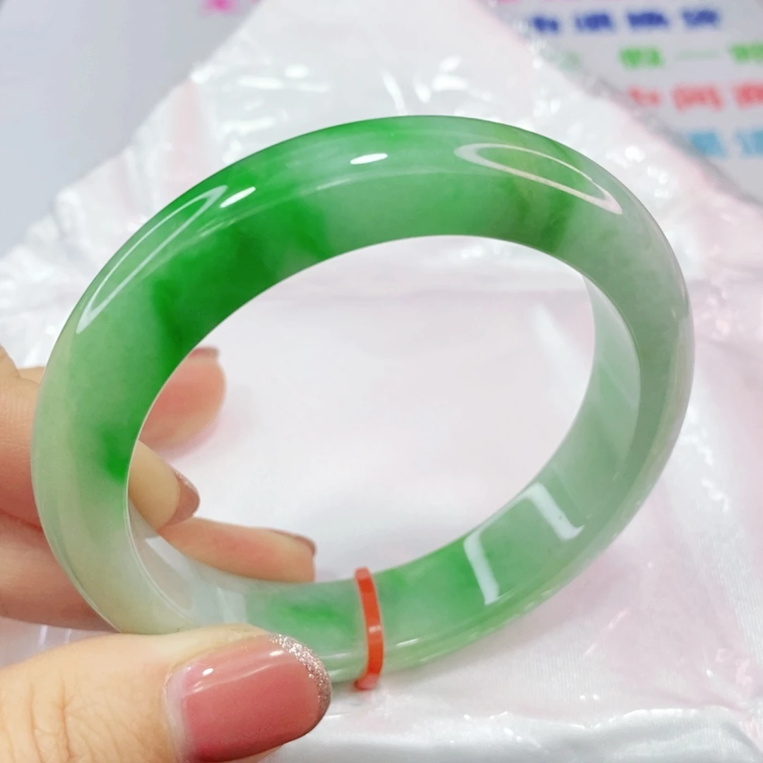 未镶嵌手镯翡翠54.5圈
