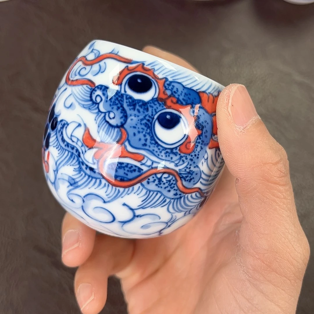 杯手绘高温瓷器瓷器