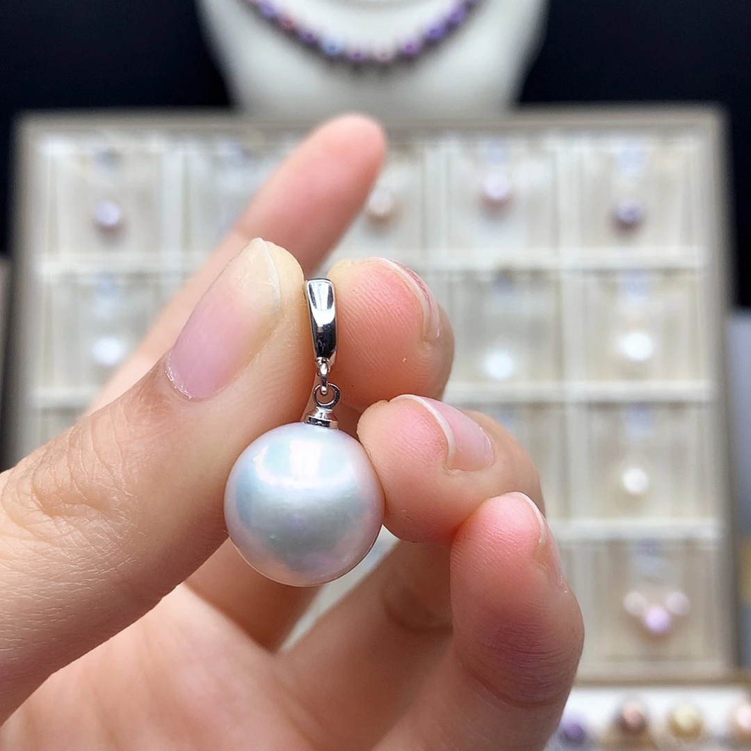 合金淡水珍珠颈饰