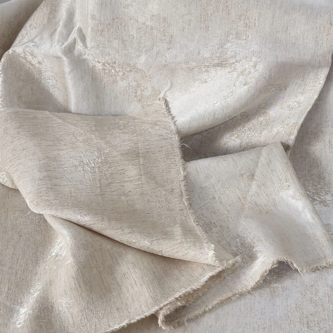 麻1.5米雨露丝麻提花