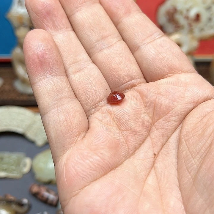 玛瑙/玉髓挂件未镶嵌儒*