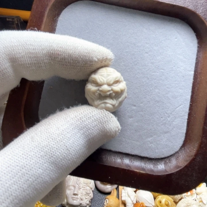 无非金属配饰鹿角雕刻虎僧2.0