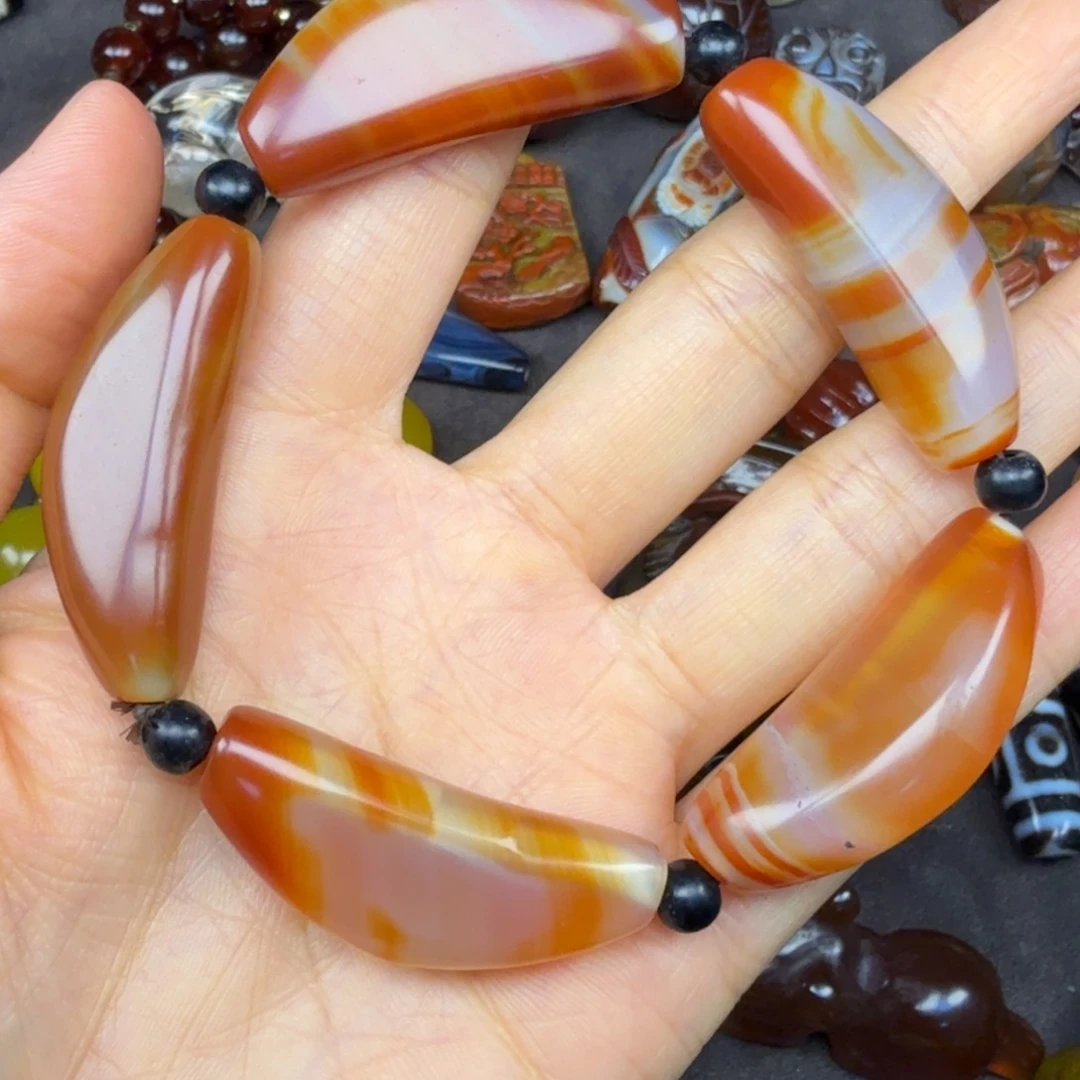 玛瑙/玉髓未镶嵌吊坠(不含链)