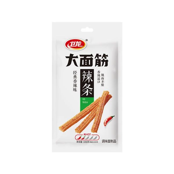 卫龙 经典香辣味大面筋辣条 106g/袋